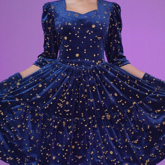 BNWT - SAMANTHA PLEET Celestial Venus Dress-XS - Picture 3 of 13